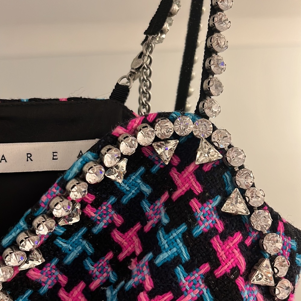 Area heart-shaped studded top pink & blue - Picture 4 of 4